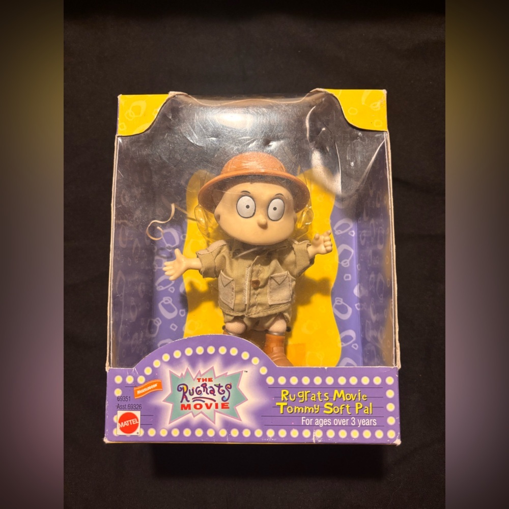Mattel Rugrats Movie Tommy Soft Pal- 1998 Original Packaging